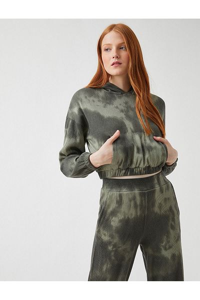 Koton Hooded Pocket Sweatshirt