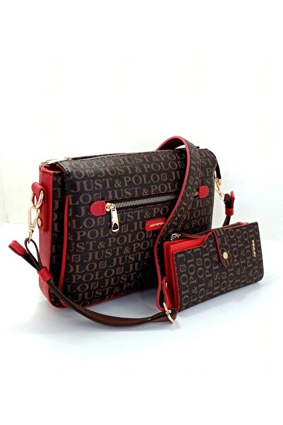 Just Polo JP Pera Bag Γυναικεία Τσάντα Πορτοφόλι Συνδυασμός 1040