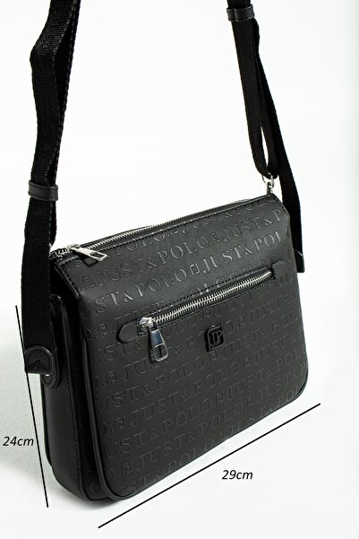 ÇANTAM GELSİN Geantă de umăr și crossbody cu 6 compartimente cu justpolo scris