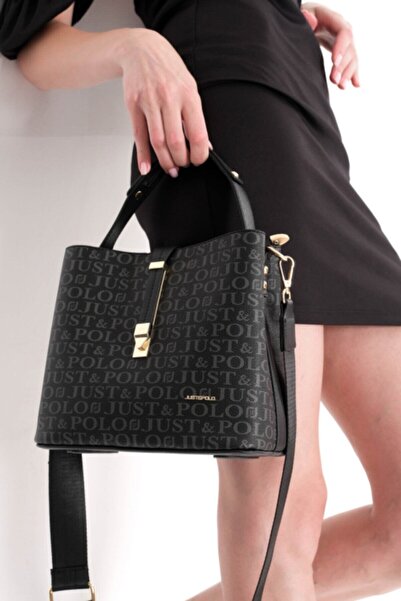 ÇANTAM GELSİN Γυναικεία μαύρη τσάντα ώμου