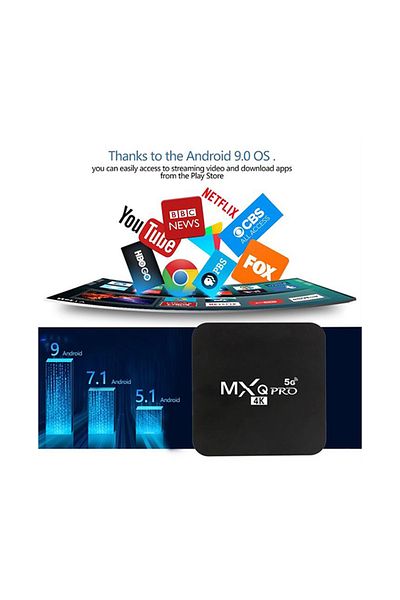 Generic MXQ Pro 1GB RAM 8GB ROM 4K Smart TV Box