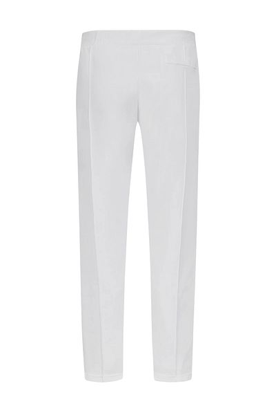 PAUL&SHARK Men's Regular Fit Regular Waist Straight Leg Cotton White Trousers 25411828 -010