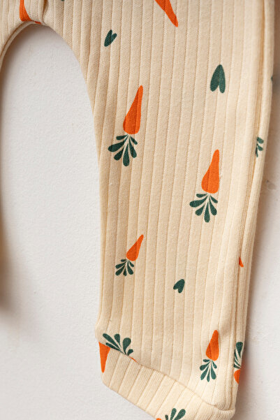 yukobaby bebeğiniz için en doğalı BEBEK HAVUÇLU 3-6-9 AY PAMUKLU MANŞETŞİZ TULUM YENİDOĞAN HASTANE ÇIKIŞI BEBEK KIYAFETİ YK685