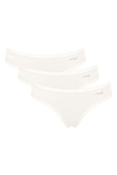 SLOGGI Damen Slips, 3er Pack - GO Crush Mini C3P, Unterhose, Stretch-Baumwolle