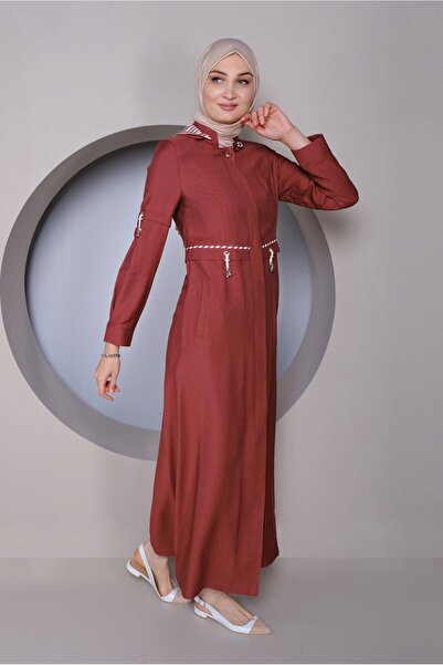 Alvina Laced Detailed Hooded Coat 10341