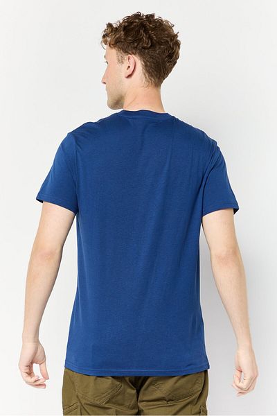 PAUL FRANK Men Crew Neck Short Sleeves Graphic Print T-shirt, Blue