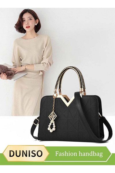 Generic Women's Elegant Handbags, Soft Pu Leather Hand Tote Shoulder Bag, Fashion Satchel Bag