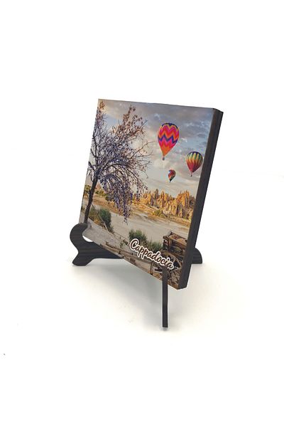 Sadrazam Cappadocia Visual Printed Mdf Desktop (10 X 10 Krt-159)
