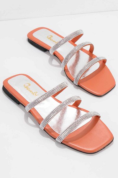 Bambi Orange Women's Slippers K04666010409
