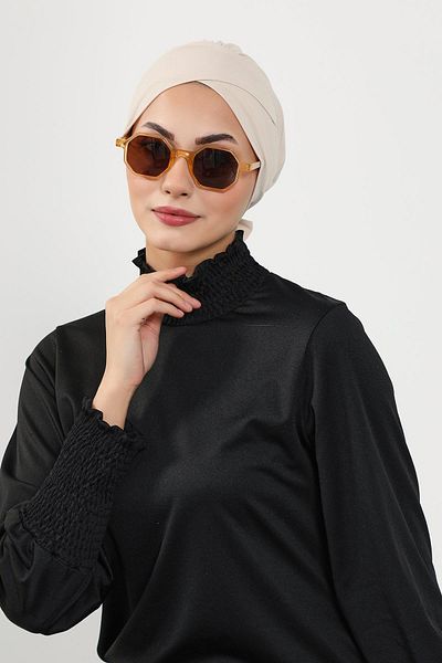 Aisha's Design قبعة سباحة حجاب بحزام (بحر، حمام سباحة)، B-31SN