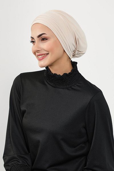 Aisha's Design قبعة سباحة حجاب مطوية (بحر، حمام سباحة)، B-93SN