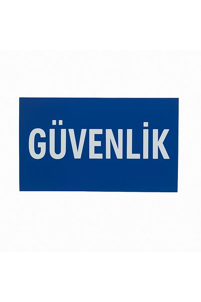 Gündoğdu لافتة تحذيرية ''للسلامة'' مقاس 25x17 سم
