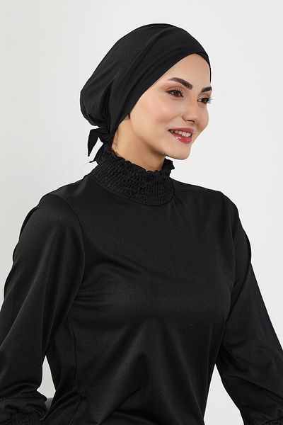 Aisha's Design قبعة سباحة حجاب بحزام (بحر، حمام سباحة)، B-31SN