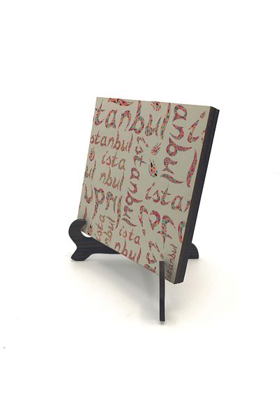 Sadrazam Istanbul Printed Mdf Desktop (10 X 10 Krt-57)