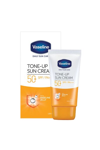 Vaseline كريم تون-أب للوقاية من الشمس بعامل حماية 50 50 مل
