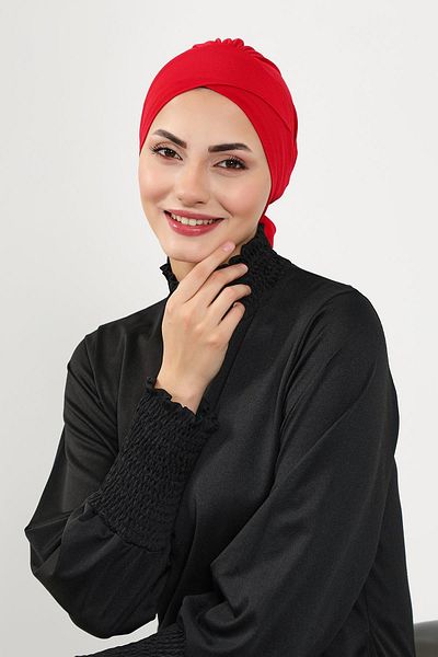 Aisha's Design Belted Hijab (Sea, Pool) Swimming Cap, B-31Sn