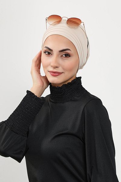 Aisha's Design قبعة سباحة حجاب مطوية (بحر، حمام سباحة)، B-93SN