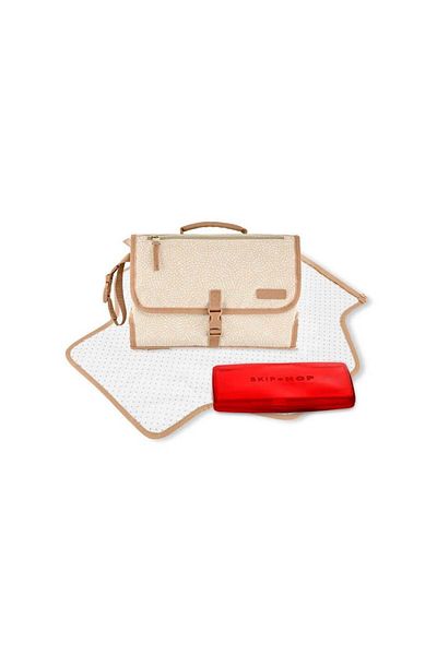 Skip Hop Original Bottom Opening Bag - Brown Beige