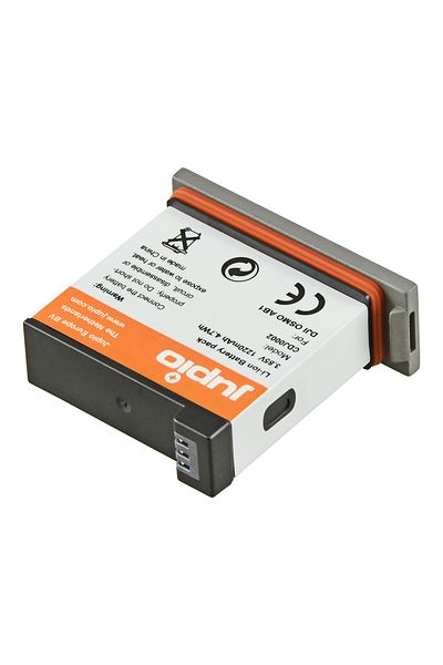 Jupio Jupio battery type DJI Osmo Action - 1200 mAh