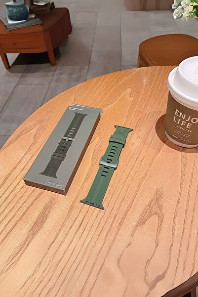 PSGT Watch S10( 42)mm - Watch2/3/4/5/6/se/7/8/9uyumlu (38-40-41)mm Kordon Rub...