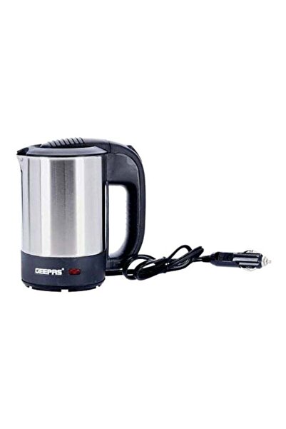 Geepas غلاية مياه للسيارة من الفولاذ المقاوم للصدأ 12 فولت - سخان مياه للقواف...