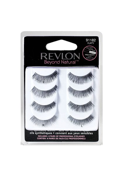 Revlon Revlon Beyond Natural 4 Pack Lashes 91182 Black