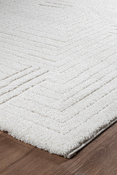 Valery Home Norway Vl Bukleli Premium Yumuşak Peluş Post Iskandinav Oturma Od...