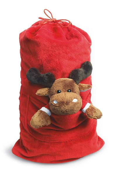 GiftExpress Christmas bag with reindeer 44 cm