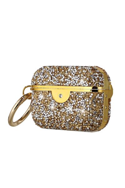 Generic Glitter Case for AirPods 3 Compatible with 3rd Generation Bling Glitter Crystal Cute CASE