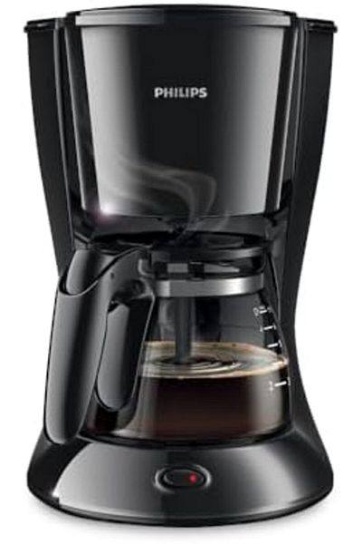 Philips Drip Coffee Maker HD7432/20, 0.6 L, Ideal for 2-7 cups, Black, Medium