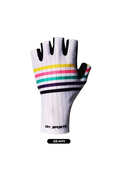 Choice Xl White Anti-slip Wear Resistant Wreathable Sun Proof And Shock-absorbing Summer Cycling Gloves For