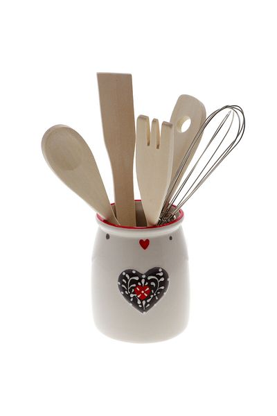 GiftExpress Red Heart Candle Holder