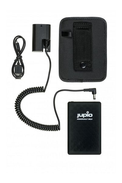Jupio Kit Acumulator Extern Jupio Power Vault DSLR - 28 Wh - Nikon EN-EL15 si Tablete / SmartPhone