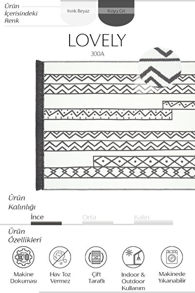 Cool Halı Lovely White Gray Kilim Carpet Double-Sided Machine Washable Summer Rug Kitchen Balcony Bathroom Rug