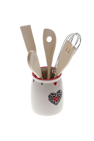 GiftExpress Red Heart Candle Holder