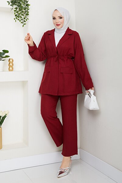 İKLİM LİFE Linen Jacket Trousers Set
