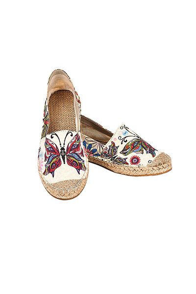 Streetfly Special Design Handmade Wicker Base Espadrille