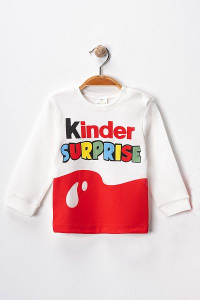 Beniizle Printed Unisex Baby Set with Top and Bottom