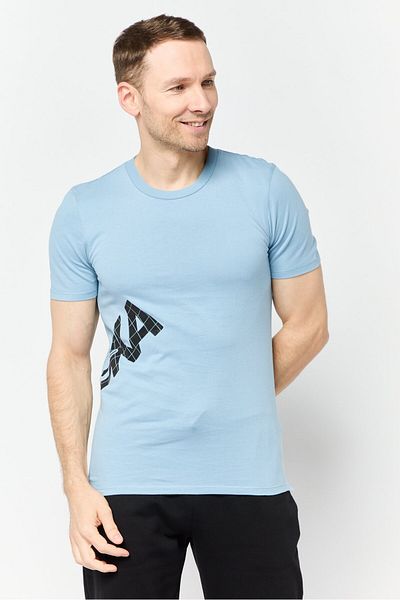 hoka Men Sportswear Fit Short Sleeve Outdoor T Shirt, Blue
