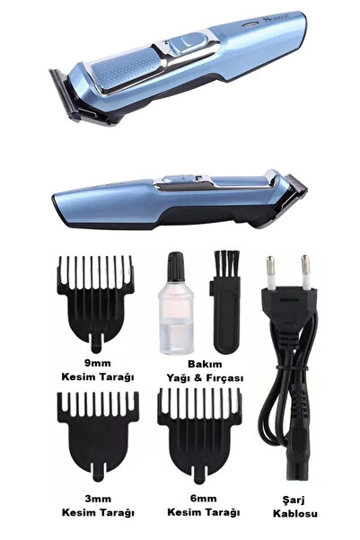 Ipone 1017 Saç Sakal Lazer Epilasyon Öncesi Tüy Kısaltma Makinesi Çizim Tıraş Makinesi