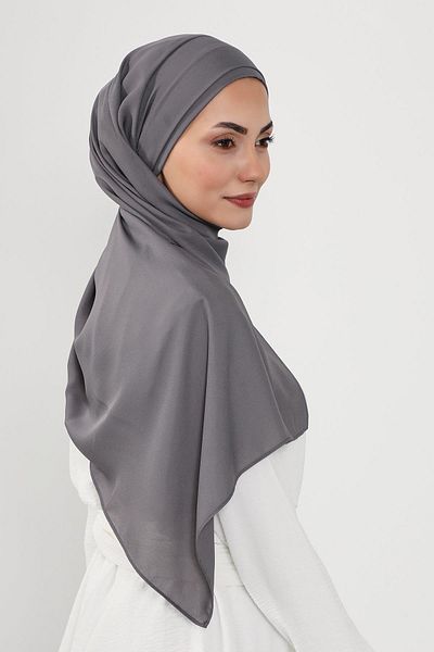 Aisha's Design Front Pleated Design Crepe Practical Shawl,Ps-54
