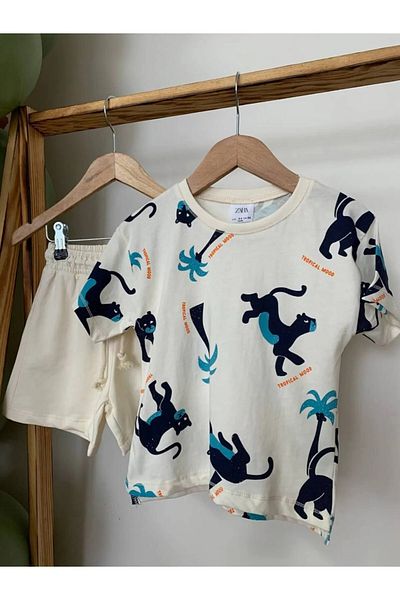 Soft kids Summer Top and Bottom Set