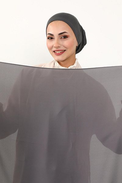 Aisha's Design Crepe Shawl & Combed Bonnet Double Set, Ps-50
