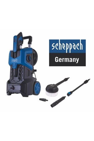 Scheppach HCE3000 Basınçlı Yıkama Makinesi 180 Bar 2400W