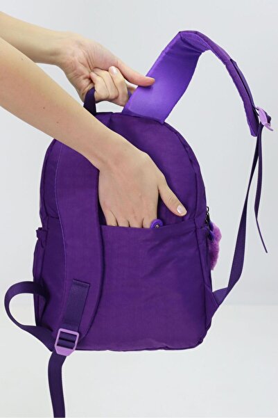 Probag Sevimli Peluş Figürlü Günlük Kadın Sırt Çantası – Şık, Kullanışlı, Okula ve Seyahate Uygun