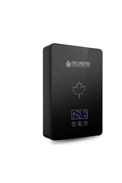 Generic Canadian instant water heater, black, Oshuvage