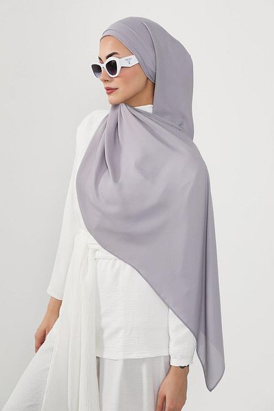 Aisha's Design Front Pleated Design Crepe Practical Shawl,Ps-54