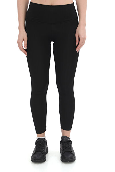 REYNEV Colanți negri pentru femei cu talie înaltă, cu efect de strângere, pen...