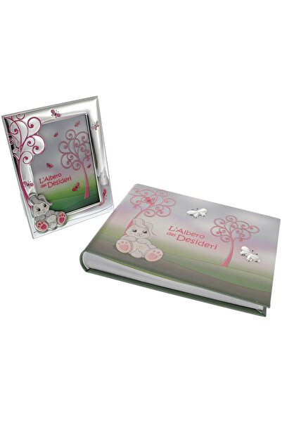 GiftExpress Set Album si Rama Foto pentru Fetita