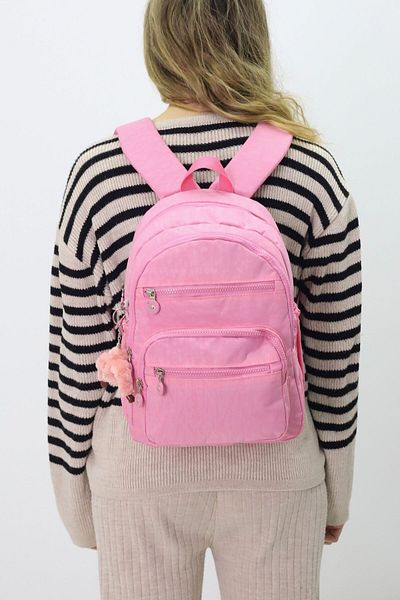 Probag Casual Women's Backpack with Cute Plush Figure – Stylish, Convenient, Suitable for School and Travel